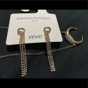 Banana Republic Necklace and Earring Set